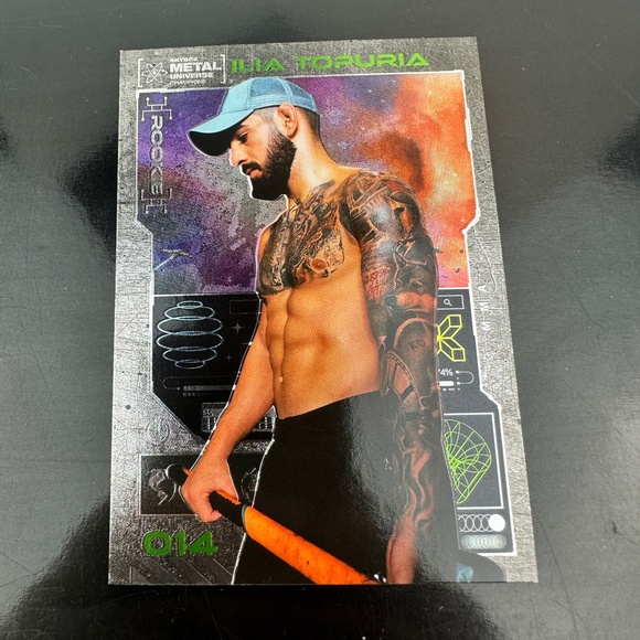 Ilia Topuria UFC Lightweight Champion 4 card bundle (3 Rookies) - Picture 2 of 9